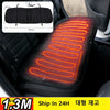 12V 24V Car 2nd Row Heated Rear Seat Cover Cushion Warmer Pad  Universal Winter Warming 1.3M Heater Protector Mat Accessories